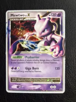 Pokemon Mewtwo LV.X Diamond and Pearl DP28 - Image 1