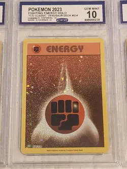 Pokemon Energy Cards Bundle Set Fire, Water, Electric, Psychic, Grass, Fighting - Image 3