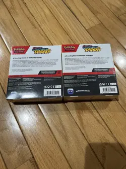 Pokemon TCG Scarlet & Violet Surging Sparks Booster Bundle Lot of 2 New/Sealed - Image 4