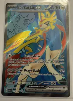 Hop's Zacian Ex 176/159 - Ultra Rare - SV09: Journey Together - Pokemon TCG - NM - Image 1