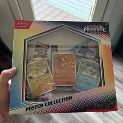 Pokemon TCG Scarlet & Violet Prismatic Evolutions Poster Collection Box - Image 1