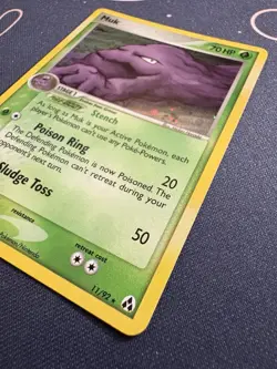 Muk 11/92 Pokemon 2006 EX Legend Maker Holo Rare LP - Image 3