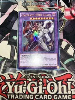 Contract HERO Chaos Ultra Rare 1St Edition SDHS-EN041 Yugioh - Image 1