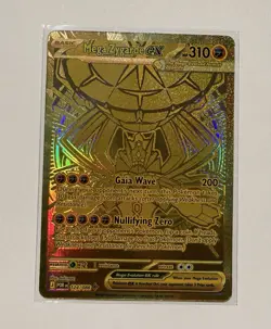 2026 Mega Zygarde Ex Perfect Order EN Gold Hyper Rare 124/088 Card lot - Image 1
