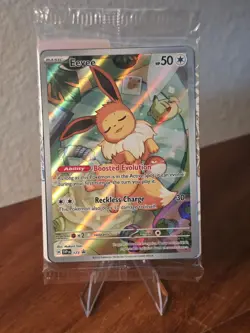 Eevee 173 Sv: Scarlet & Violet SEALED Prismatic Evolutions Promo Card Holo - Image 1