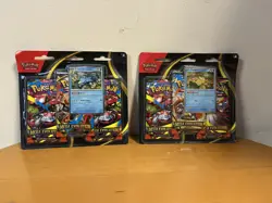 Pokemon TCG Mega Evolution Booster Packs Psyduck and Golduck Promo Card 3 Packs - Image 1