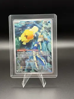 DESTINED RIVALS Misty's Psyduck Illustration Rare Full Art Card 193/182 NM - Image 1