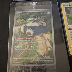 Pokemon TCG Lot of 4 Snorlax Cards NM Rainbow And Sealed 151 Promo - Image 5