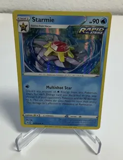 Starmie Holo Rare 053/264 SWSH08: Fusion Strike Pokemon Card - Image 1
