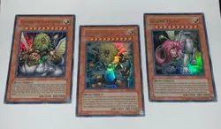 Yugioh Sphinx Lot Theinen Andro Teleia EP1-EN001-EN003 Exclusive Pack Ultra Rare - Image 1