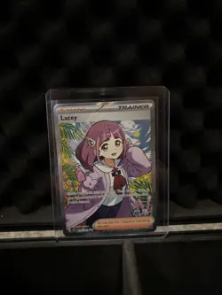 Pokemon TCG Lacey Card 166/142 Ultra Rare Stellar Crown NM - Image 1