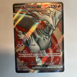 2 Card Zekrom ex 158/086 Reshiram ex 158/086 Black Bolt White Flare - Image 2