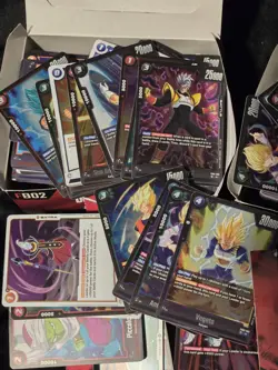 Dragon Ball Card Game Fusion World Box Of Cards Lot Of 3 - Image 3