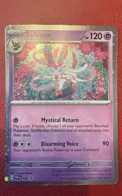 Sylveon - 172 (Cosmos Holo) 172 Sv: Scarlet & Violet Promo Cards Holo - Image 1