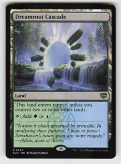 Dreamroot Cascade 254 Rare Secrets of Strixhaven Near Mint - Image 1