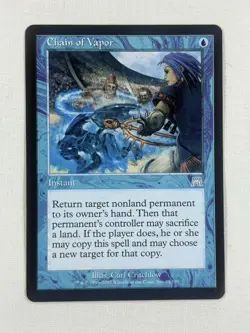 Chain of Vapor [Onslaught] NM Magic: The Gathering - Image 1