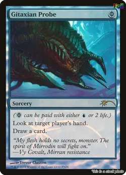 Gitaxian Probe [FNM - 12] - HP [Foil] TCG MTG - Image 1