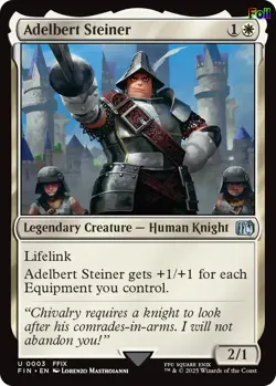 Adelbert Steiner Foil 3 FINAL FANTASY NM EN - Image 1