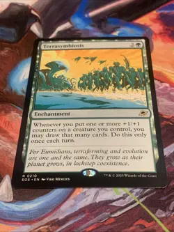 Magic: The Gathering Terrasymbiosis Edge of Eternities Rare Enchantment 210 Gre… - Image 4