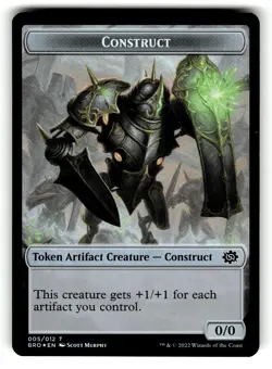 Powerstone // Construct (005) 7 // 5 The Brothers' War MTG Foil NM - Image 1