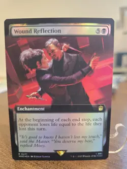 Wound Reflection (Extended Art) Universes Beyond: Doctor Who Foil - Image 1