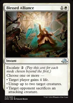 Blessed Alliance X4 (Eldritch Moon (2016)) MTG (NM) *CCGHouse* Magic - Image 1