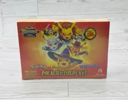 Pikachu as Cosplay Holyday Halloween Sealed Box (30 Packs) Non-Pokemon Fan Art - Image 1