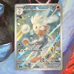 Pokemon Raboot 147/142 Illustration Rare Holo Sv07: Stellar Crown TCG - Image 1