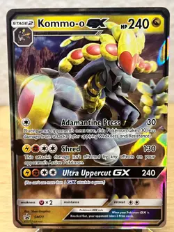 Sun & Moon Promo Kommo-o GX - SM71 SM71 Holofoil Promo Pokemon NM/M - Image 1