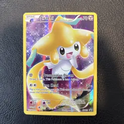 Pokemon TCG Jirachi XY112 Black Star Promo Holo Card Full Art - Image 1