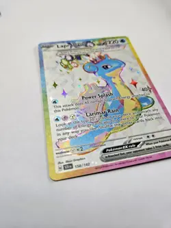Lapras EX 158/142 - Pokemon TCG - Stellar Crown - Ultra Rare - Full Art EX - - Image 3