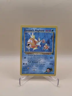 Pokemon TCG Giovanni's Magikarp Gym Challenge Card 73/132 Unlimited - Image 1