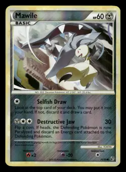 Pokemon Mawile Common Undaunted 56/90 LP Reverse Holo - Image 1
