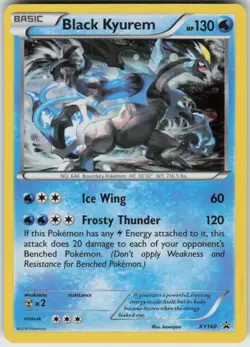 Holo Black Kyurem XY160 Promo XY Promo Near Mint - Image 1