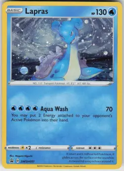 Holo Lapras SWSH051 Promo Sword & Shield Promo Near Mint - Image 1