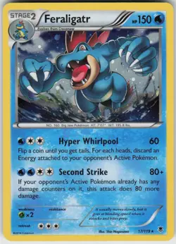 Holo Feraligatr (Cosmos Holo) 017/119 Promo Blister Exclusives Near Mint - Image 1