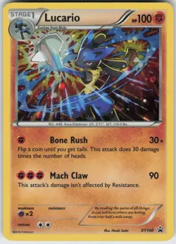Holo Lucario XY140 Promo XY Promo Near Mint - Image 1