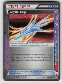 Holo Crystal Edge 138/149 ACE Spec Rare Boundaries Crossed Near Mint - Image 1