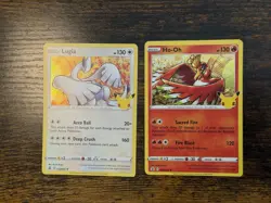 Pokemon 25th Anniversary Lugia & Ho-oh - Holo - Image 1