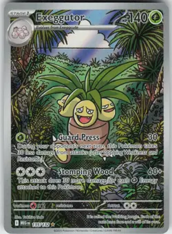Exeggutor 135/132 Illustration Rare Mega Evolution Near Mint - Image 1