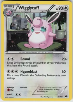 Holo Wigglytuff (Cosmos Holo) 079/099 Promo Blister Exclusives Near Mint - Image 1