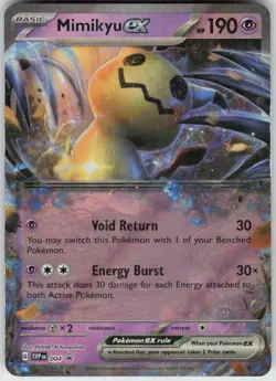 Mimikyu ex 004 Promo Scarlet & Violet Promo Near Mint - Image 1