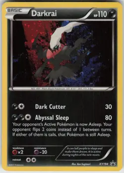 Holo Darkrai XY194 Promo XY Promo Near Mint - Image 1