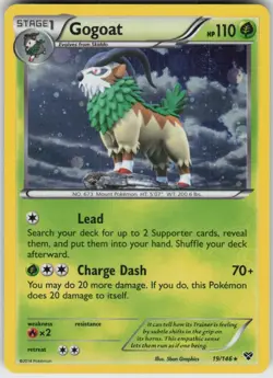 Holo Gogoat (Cosmos Holo) 019/146 Promo Blister Exclusives Near Mint - Image 1