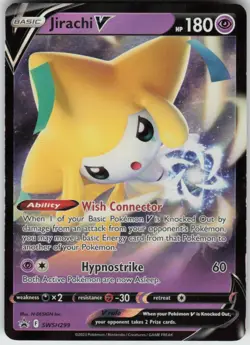 Jirachi V - 299 SWSH299 Promo Sword & Shield Promo Near Mint - Image 1
