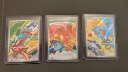 Pokemon TCG First Partner Illustration Collection Series 1 Kanto Gen 1 Starters - Image 1