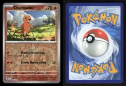 Charmander 007/091 C Paldean Fates Reverse Holo NM/M Pokemon - Image 3