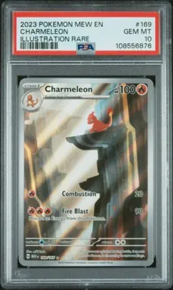 2023 POKEMON Scarlet & Violet 151 - 169 CHARMELEON - PSA 10 - Image 2