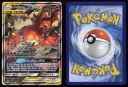 Reshiram & Charizard GX SM201 Holo Promo Sun & Moon Promo Pokemon English NM - Image 3