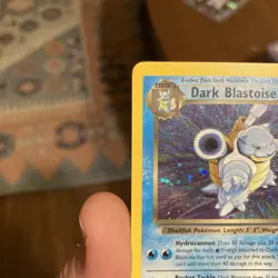 Pokemon Dark Blastoise 3/82 Team Rocket Holo Rare 70 HP English - Image 2